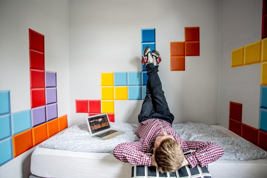 Tetris Sopot Hostel Bagian luar foto