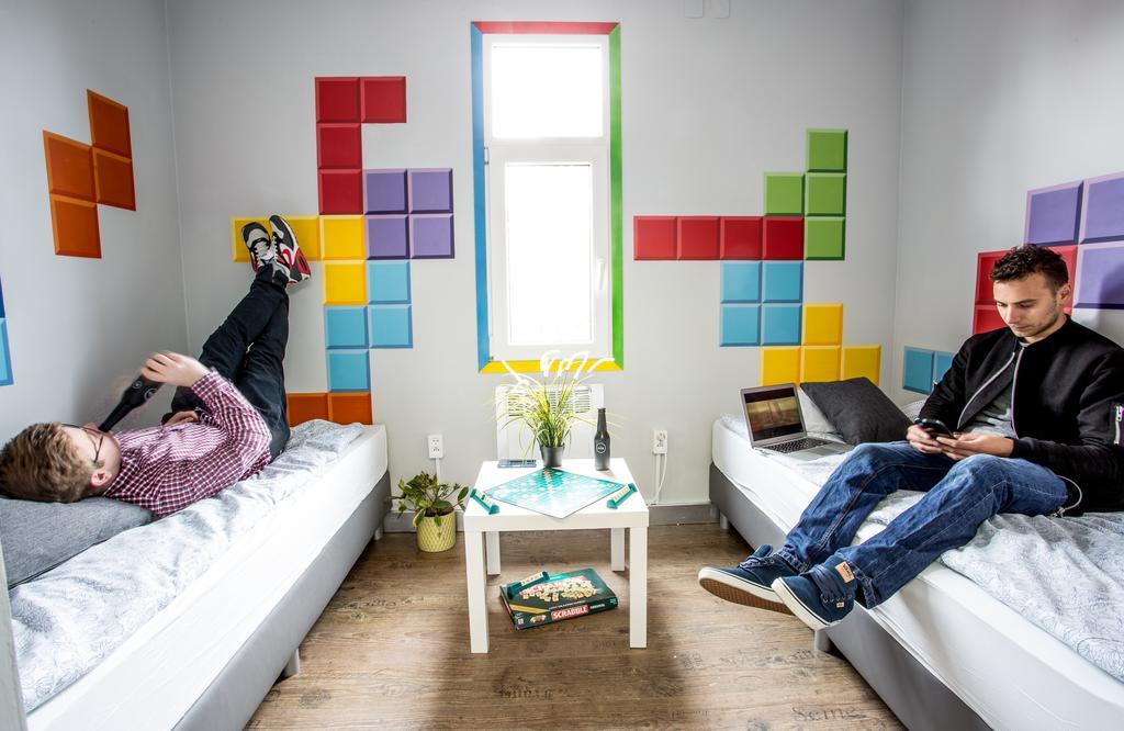 Tetris Sopot Hostel Bagian luar foto