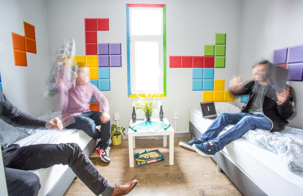 Tetris Sopot Hostel Bagian luar foto